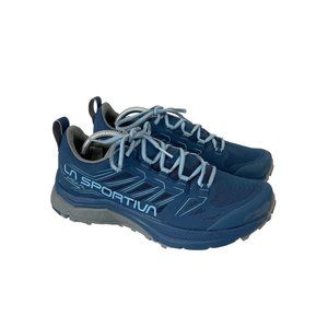 La Sportiva Jackal Blue Trail Running Sneakers Shoes Womens size 8 NO INSOLES